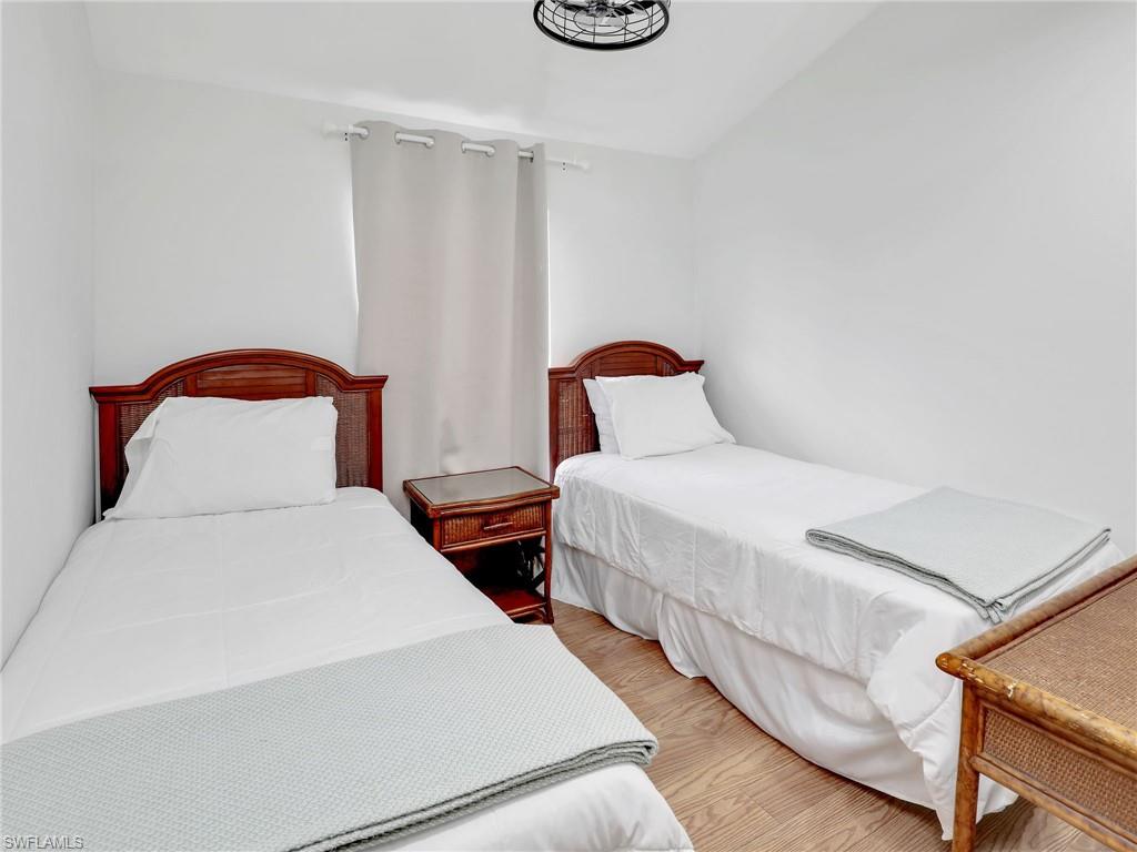 Bedroom featuring wood finished floors