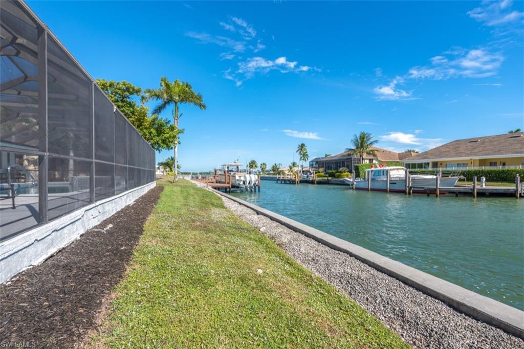 Water view featuring a boat dock