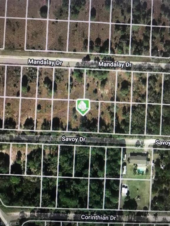 Map / location with property boundaries highlighted