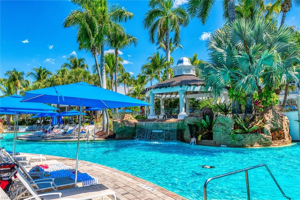 Club & Spa 1st of 4 pools. The Gazebo houses a 10 person Hot Tub which is Very Popular