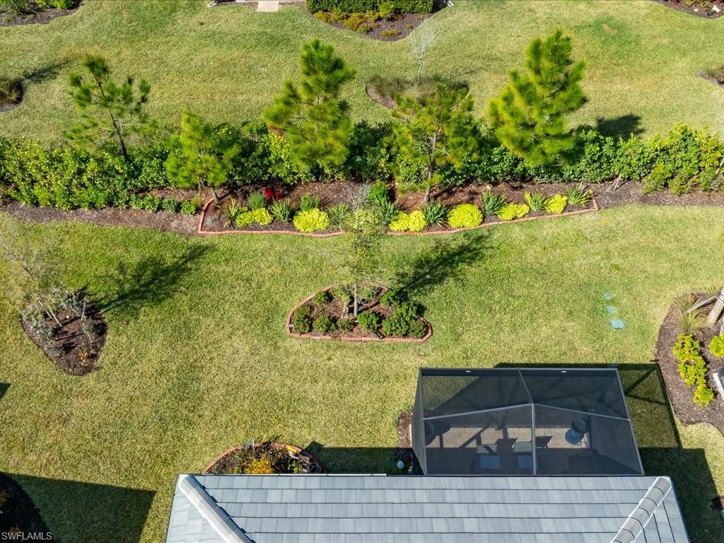 Aerial View of Backyard