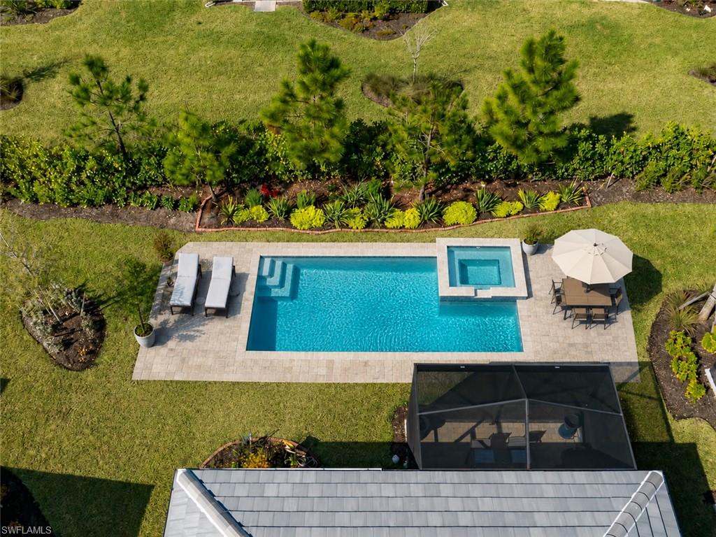 Rendering Showing a Custom Pool/Spa
