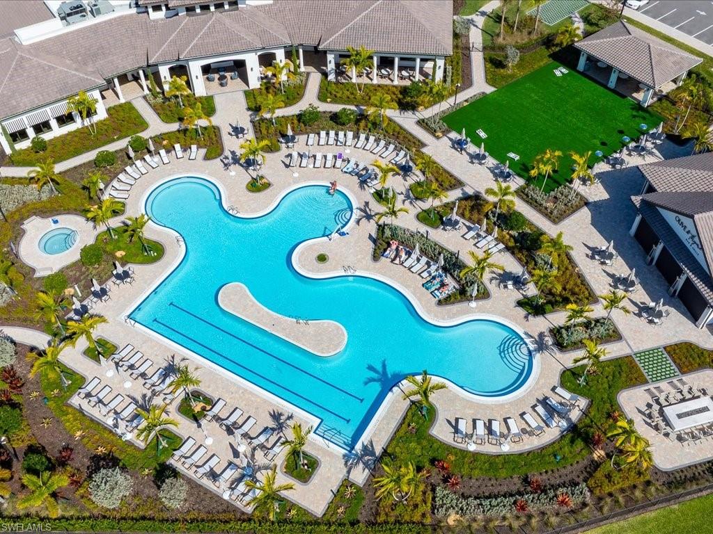 Aerial View of Amenity Center