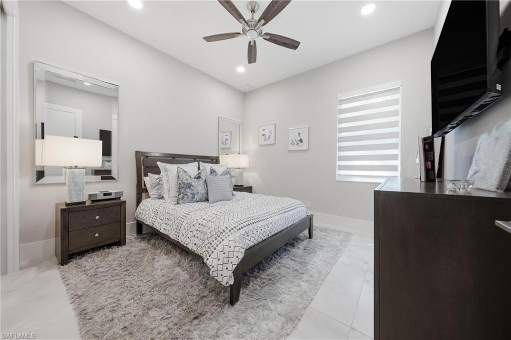 Flexible secondary bedroom designed for comfort and versatility with bright finishes and clean architectural lines.