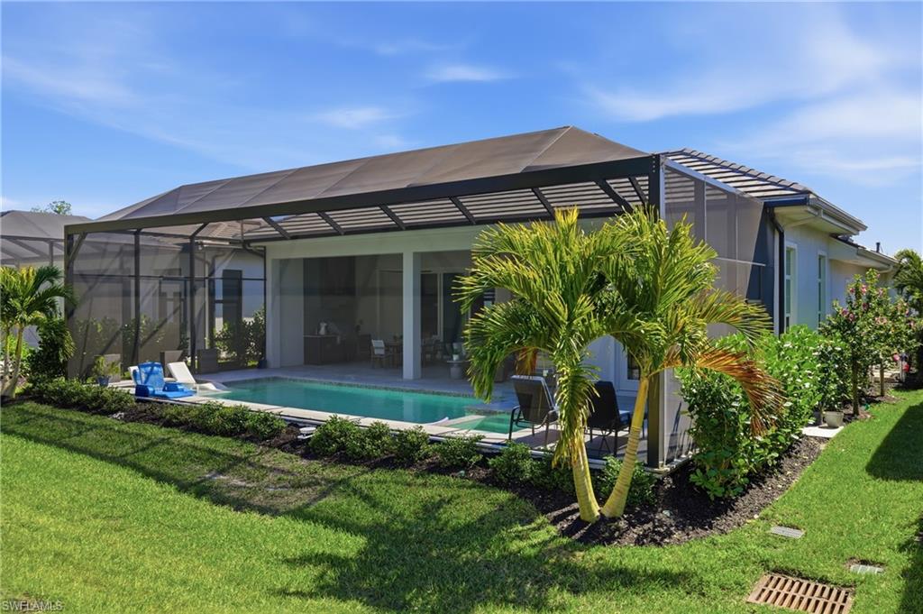 Preserve backdrop offering lush greenery and natural privacy.