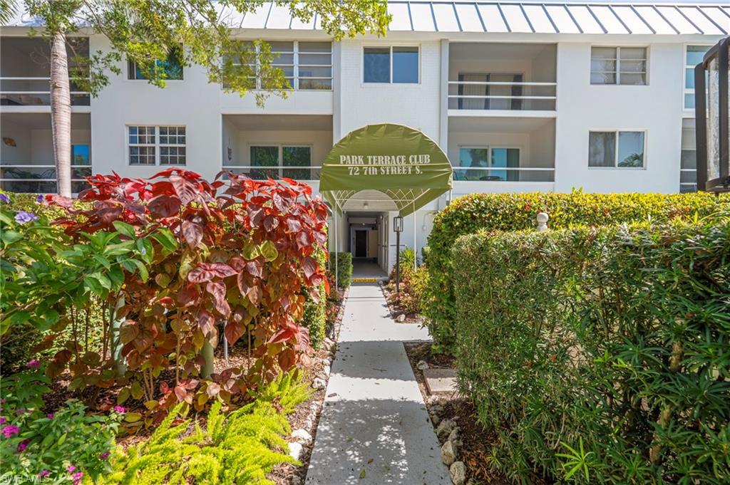 FRONT OF COMPLEX