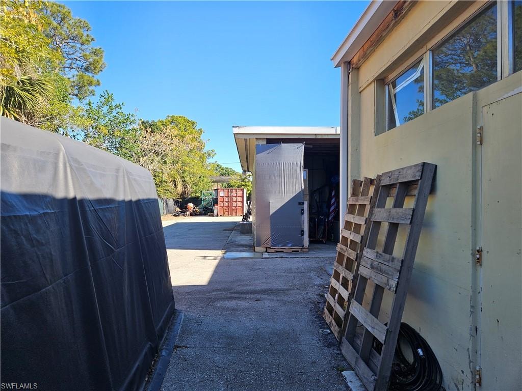 View of side of home