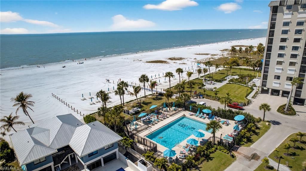 Aerial View of Caper Beach Club on Gulf