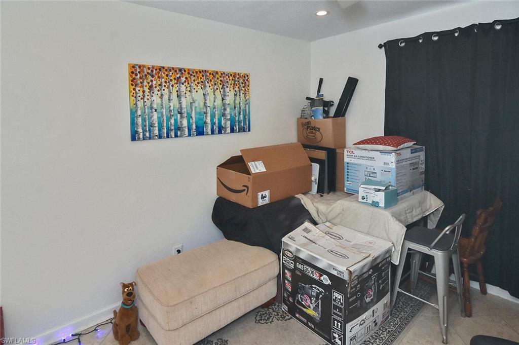 View of storage room