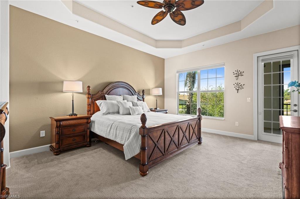 Primary bedroom with private door to the lanai