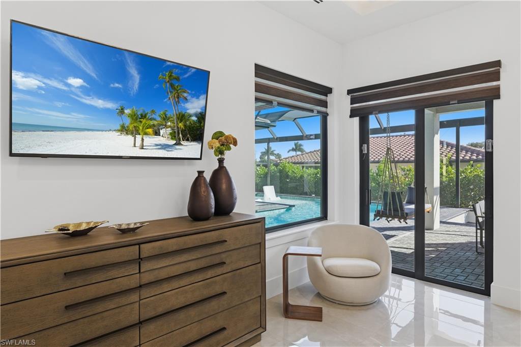 View of living area