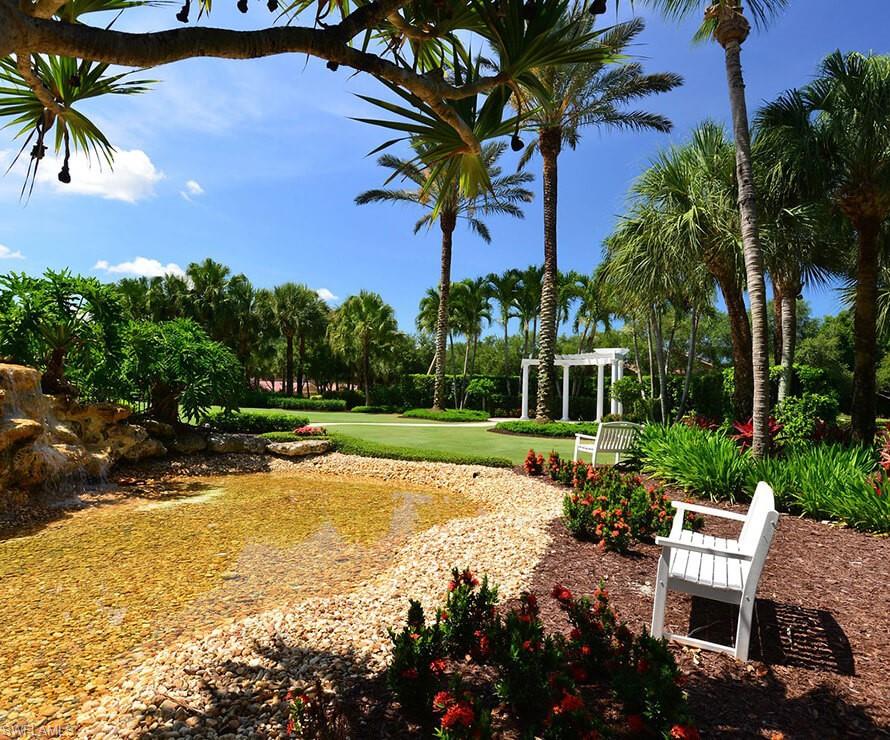 View of property's community with a pergola