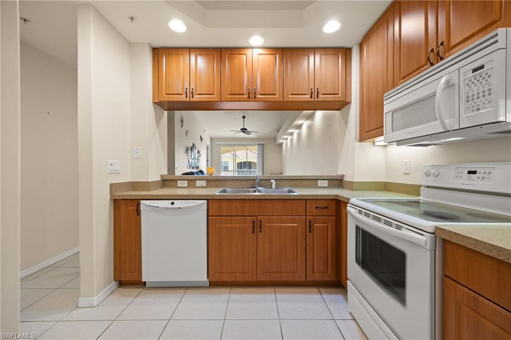 Kitchen from Breakfast Room-pantry closet on the left