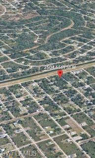 Aerial overview of property's location