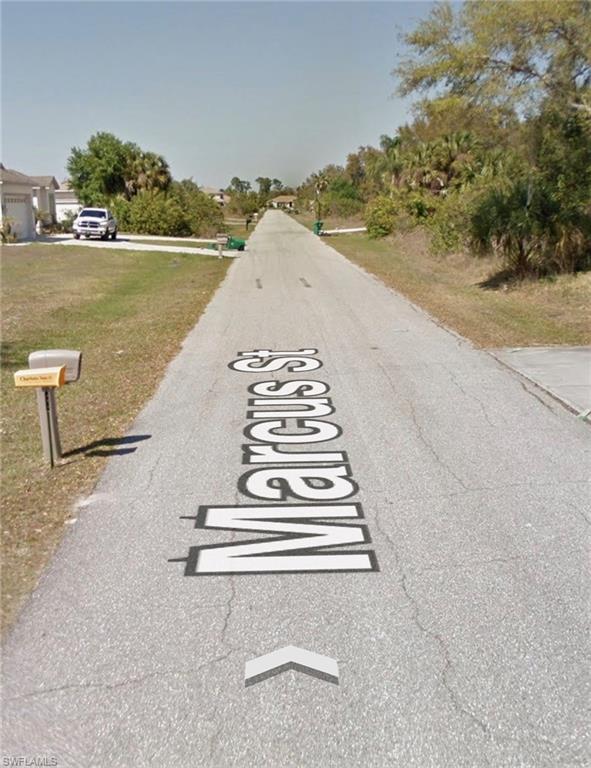 View of asphalt street