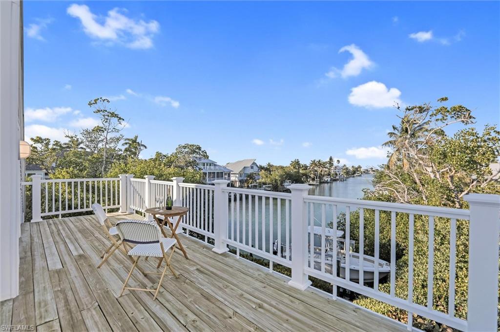 View of deck