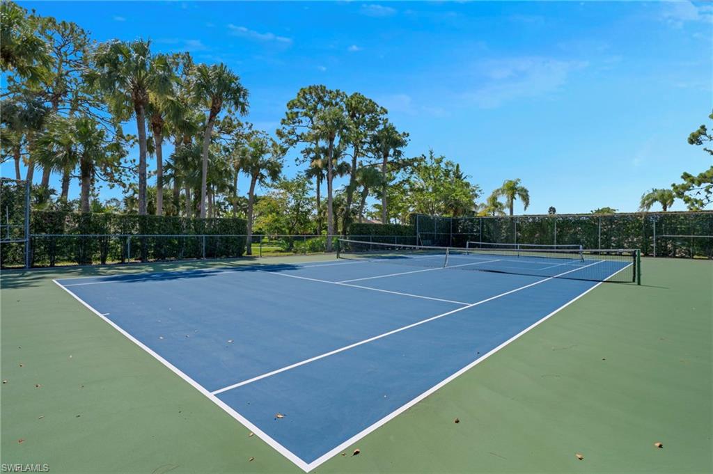 Tennis and pickleball court