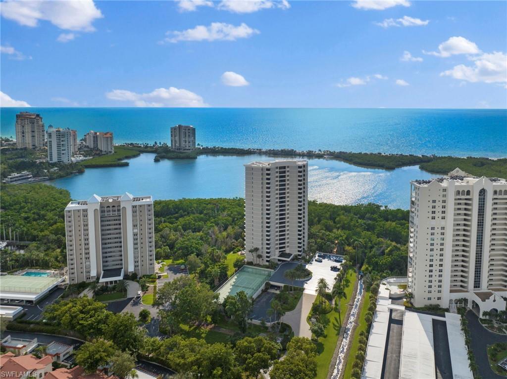 The Heron at Pelican Bay is a low-density boutique building with only 40 residences (two per floor)