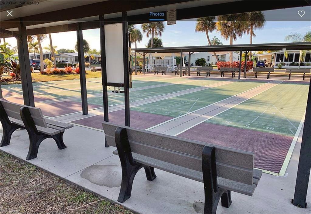 Shuffleboard Area