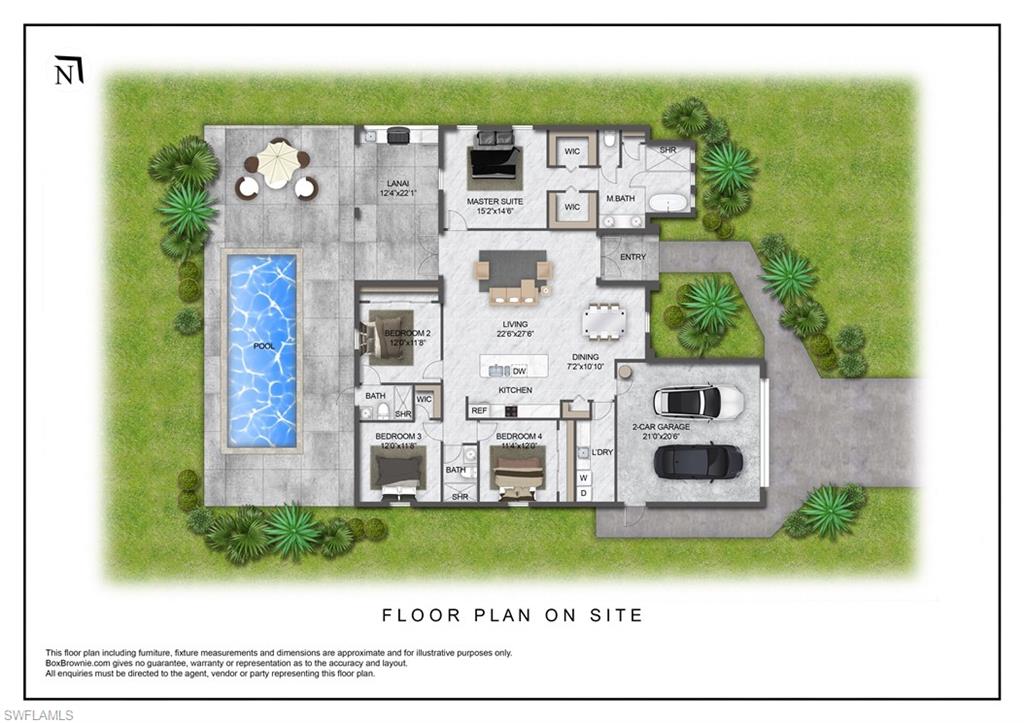Rendering of Floor Plan