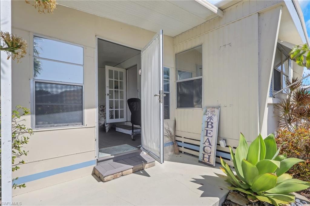 Entrance to property