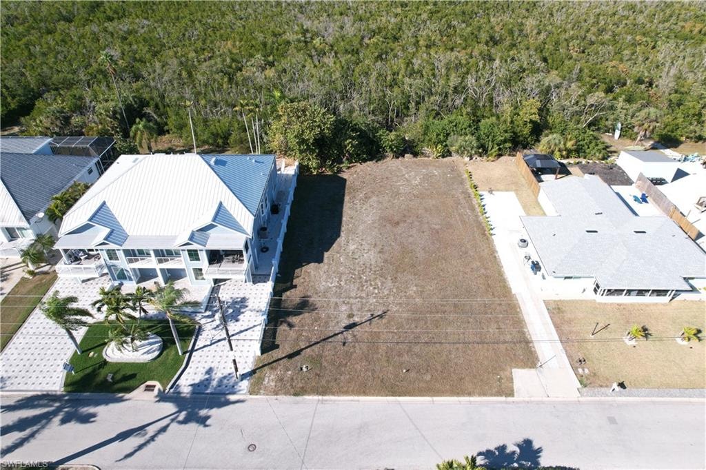 Aerial view lot