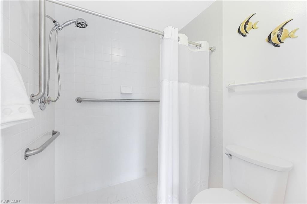 Easy Access Shower in Primary Bedroom