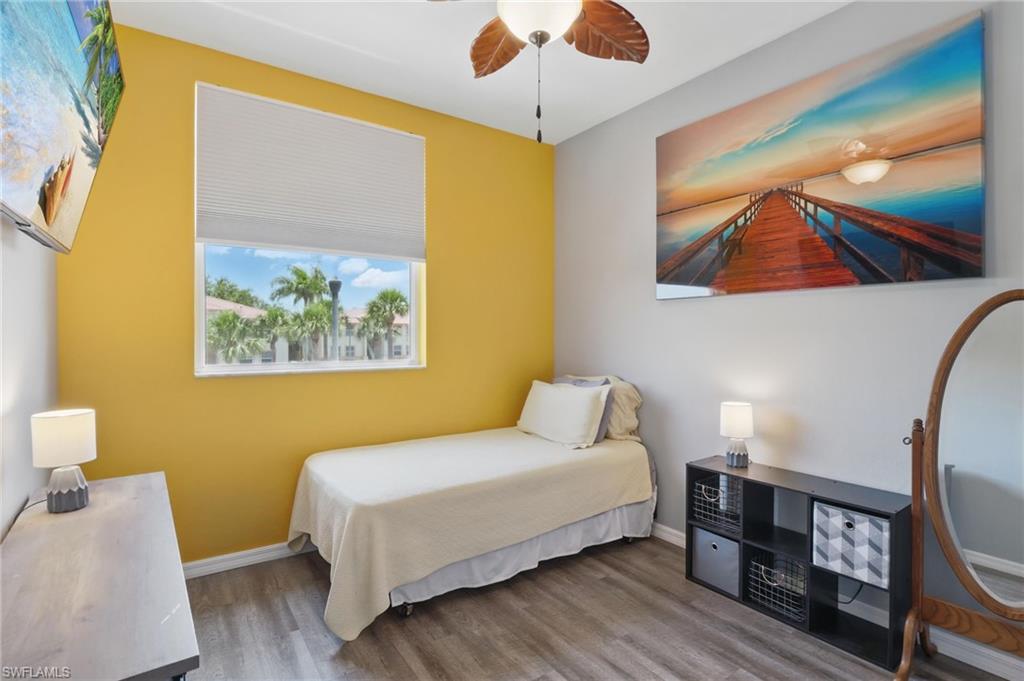 Guest bedroom 2 has a twin size bed