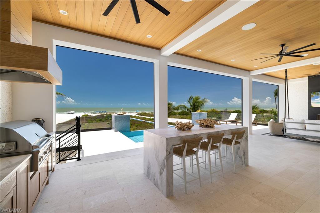 Expansive open-air living space