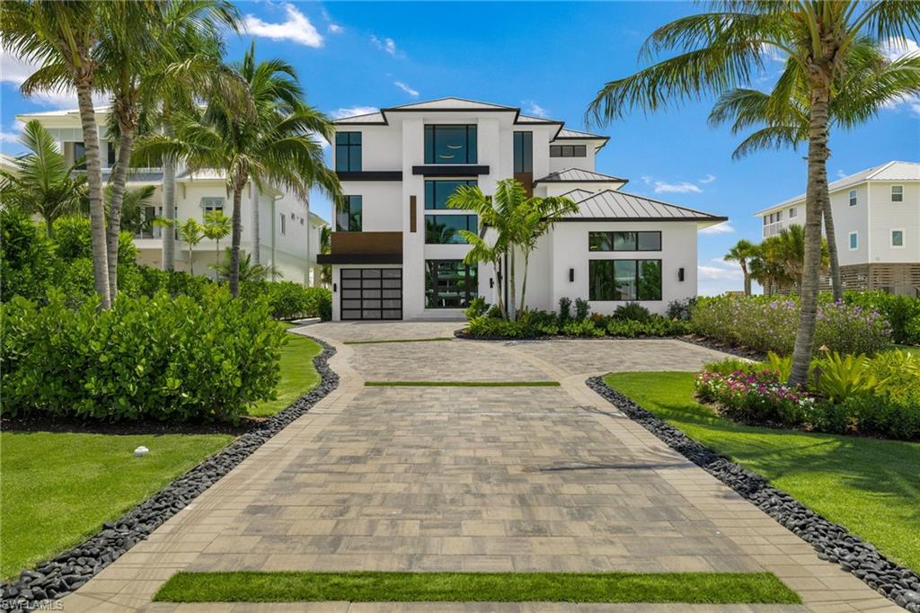 oversized driveway perfect for hosting events and family gatherings