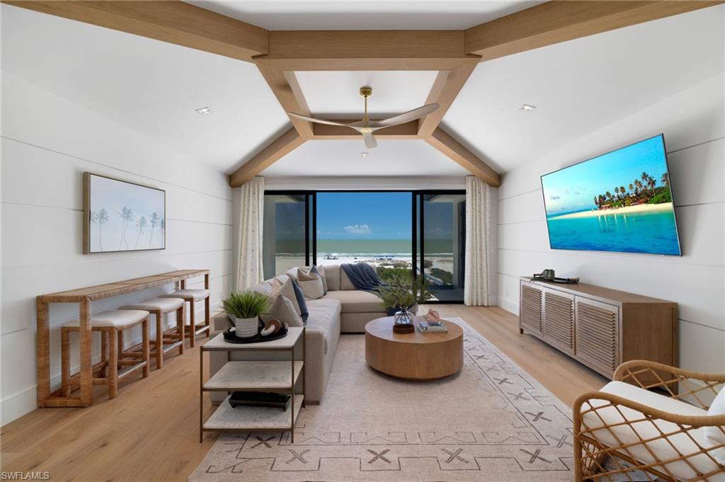 secondary loft/living area