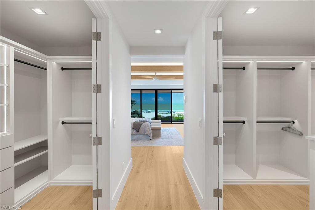 his and hers closets