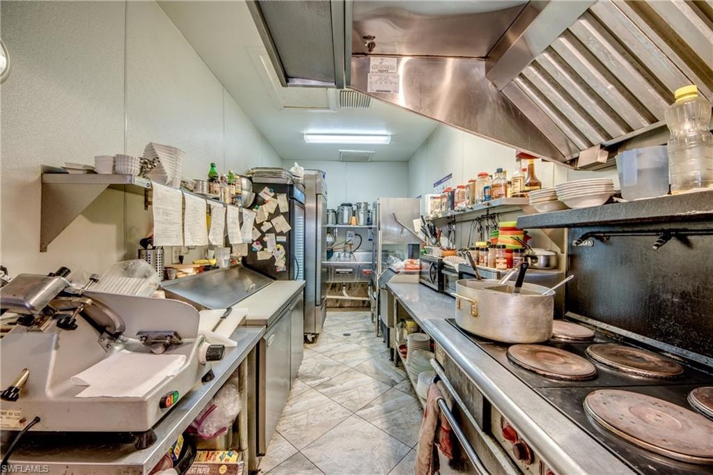 View of kitchen