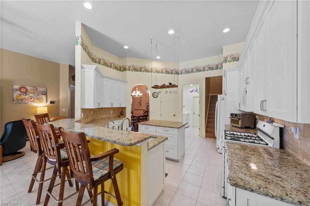 Kitchen with Bar Seating