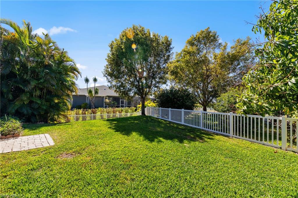 Fully Fenced Yard