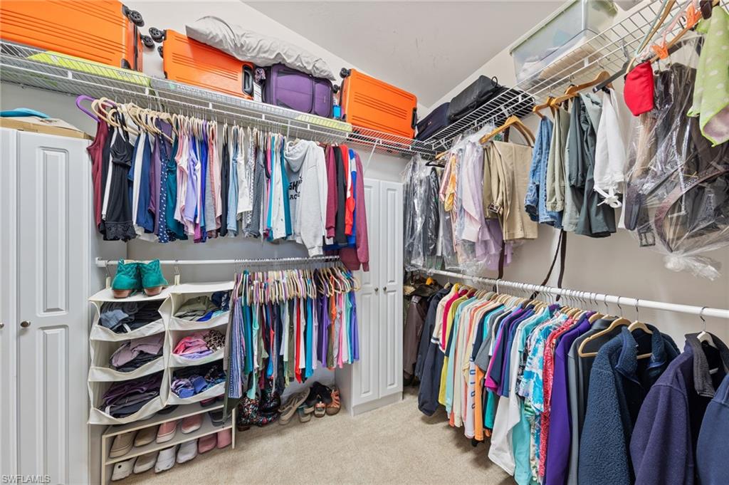 Primary Suite Walk-in Closet