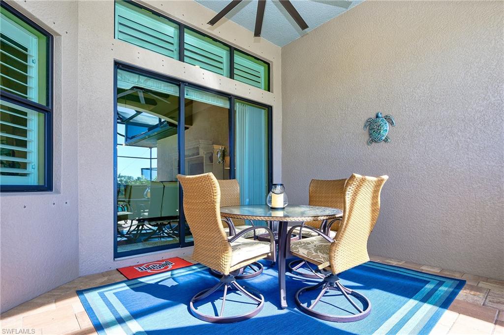 View of patio / terrace featuring outdoor dining area