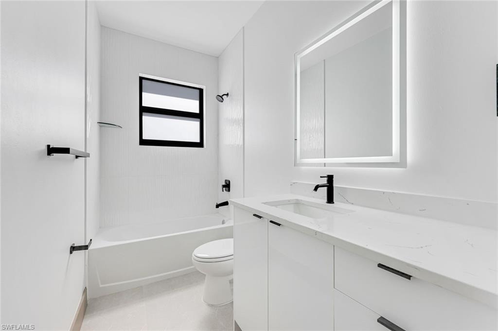 Bedroom 3 with modern fan  with walk in closet