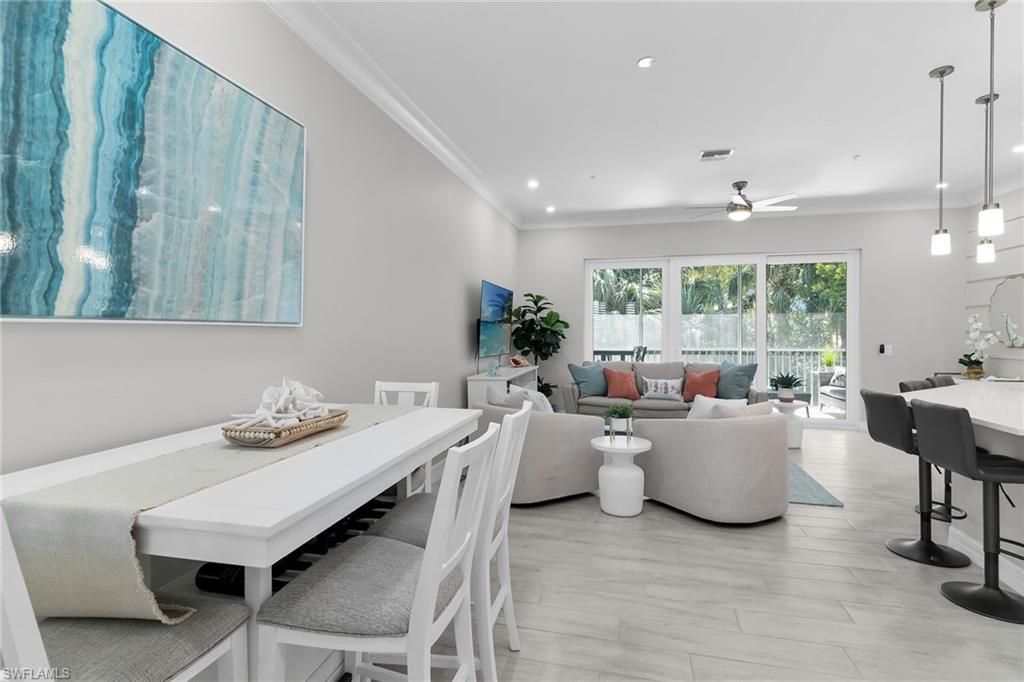 DINING - LIVING - BREAKFAST BAR
