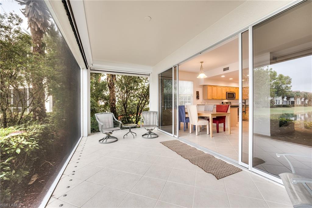 StormSmart electric fabric shutters cover these openings
