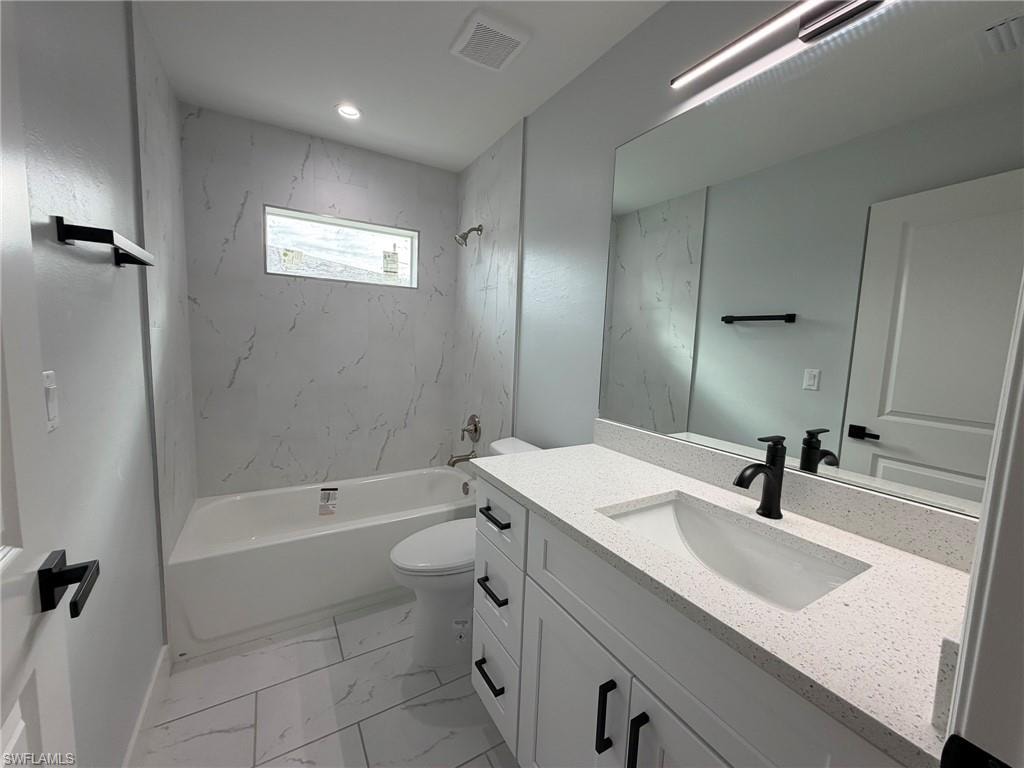 1ST UNIT, SPARE BATH