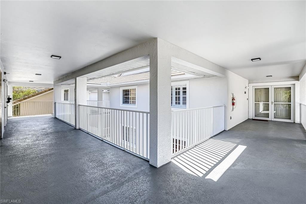 View of Double Front Door entrance