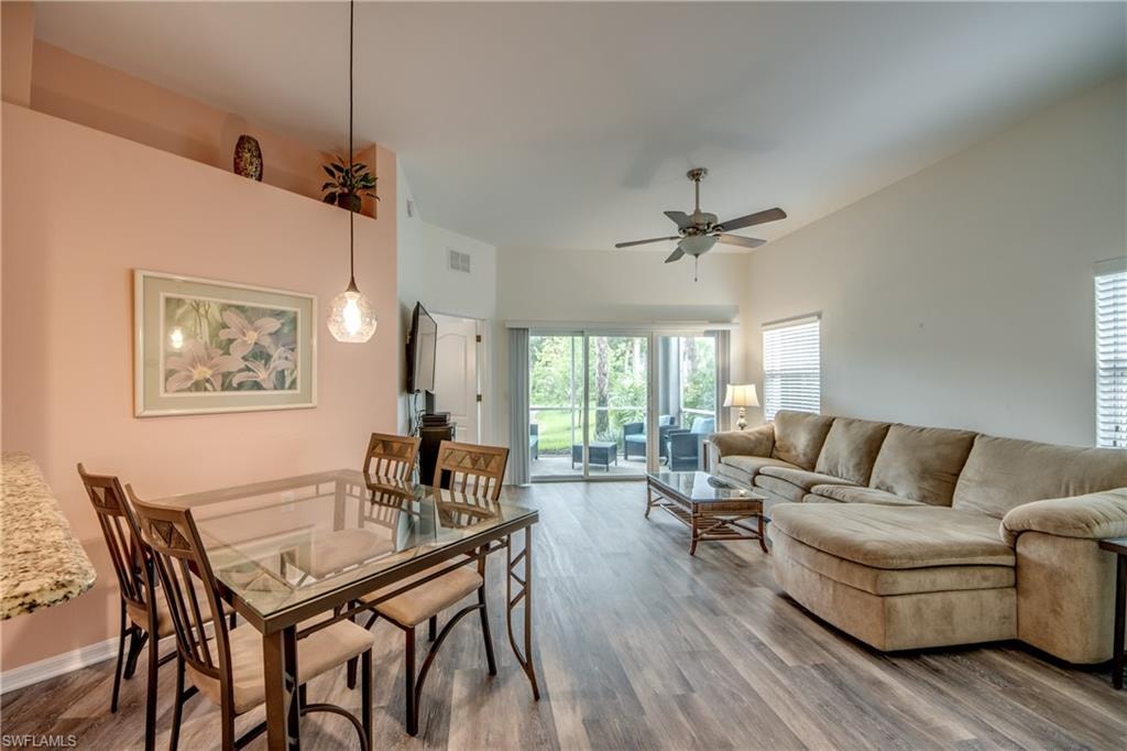 Living Room and Dining Room