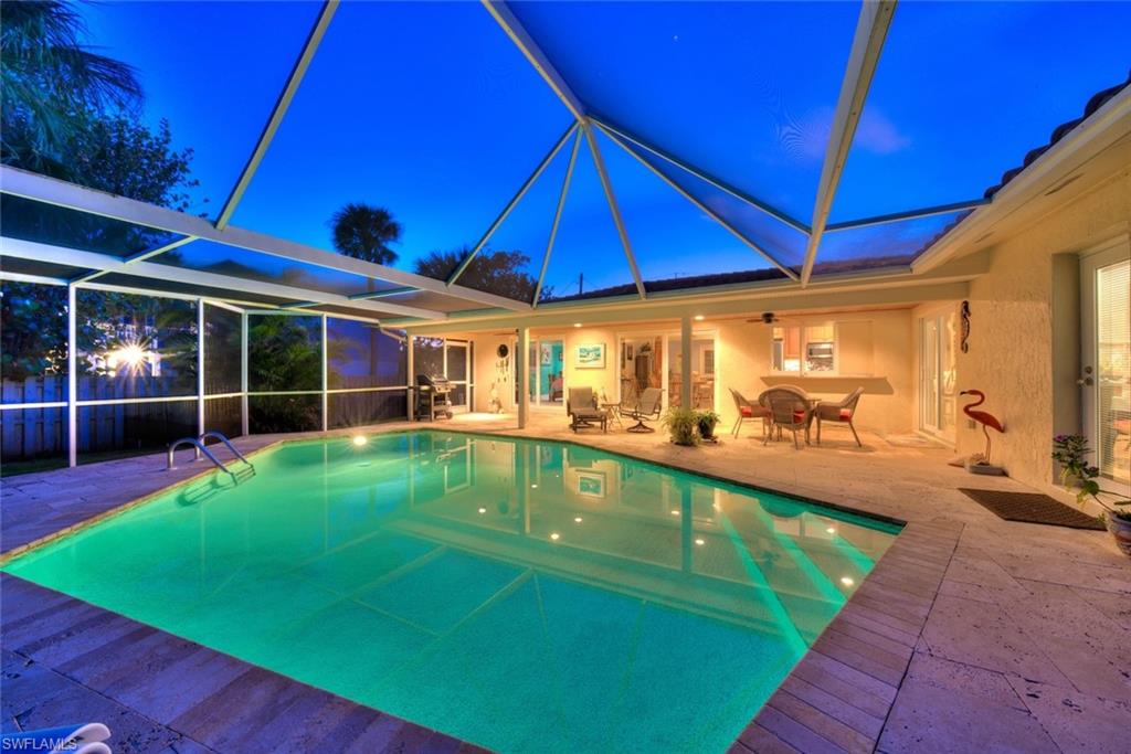 Sunset pool