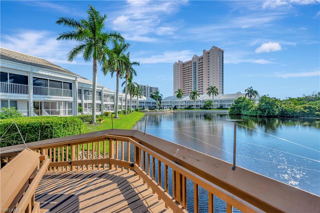 Pedestrian bridge to the Pelican Bay amenities
