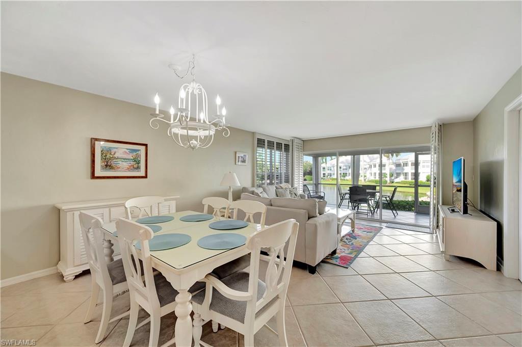 Indoor dining area