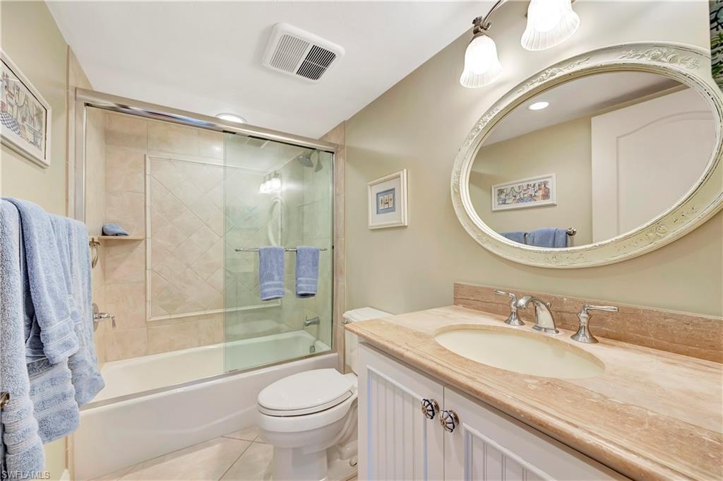 Second Bathroom with shower/tub combination