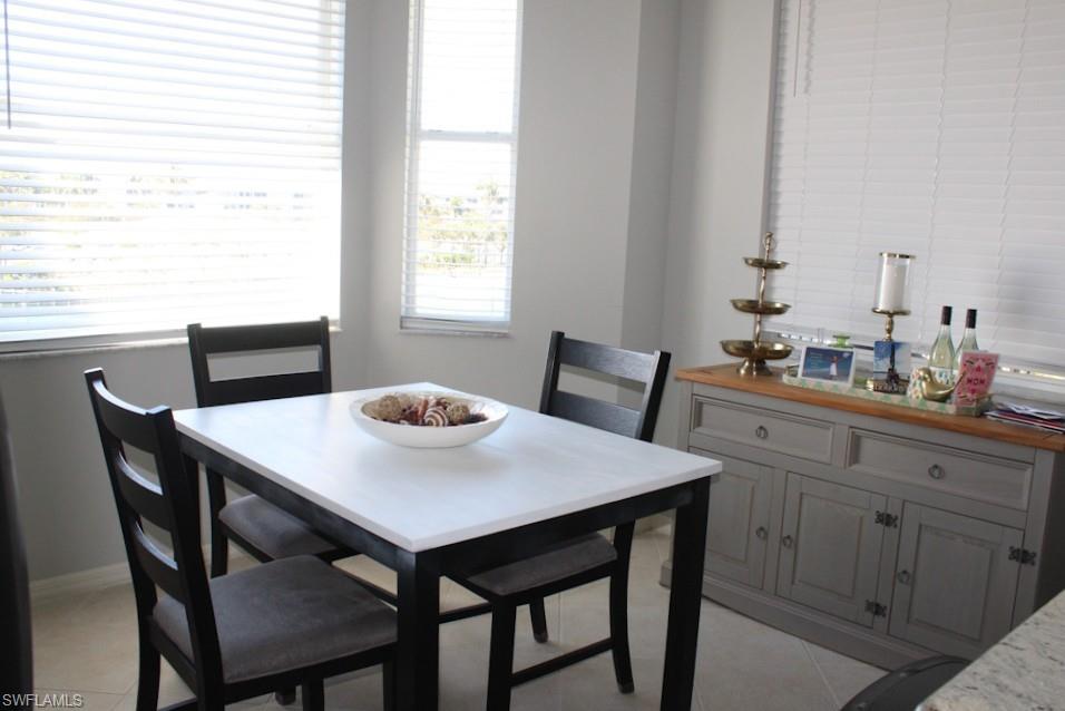 View of dining room