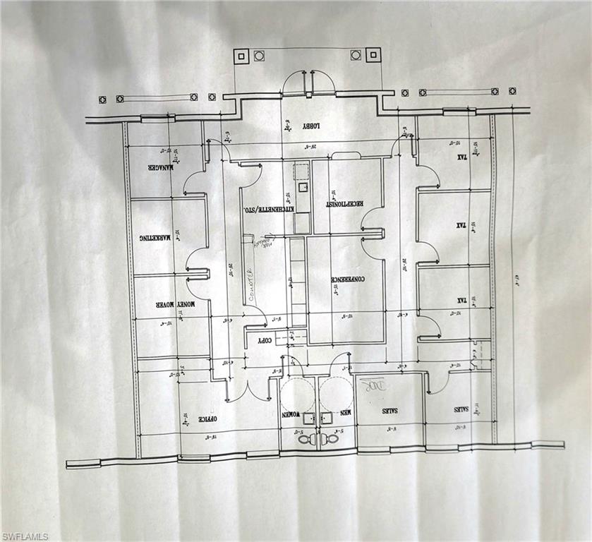 View of floor plan / room layout