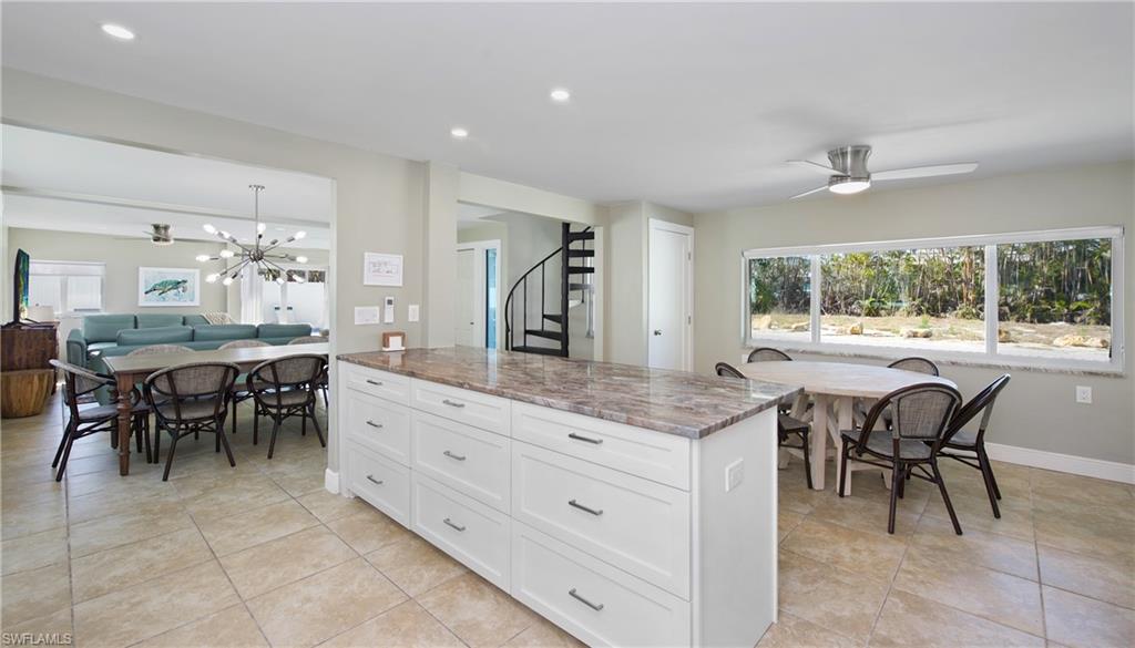 Functional kitchen island in an open-concept design - Virtually Edited Image